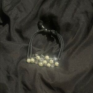 Avon Black and Cream Bracelet